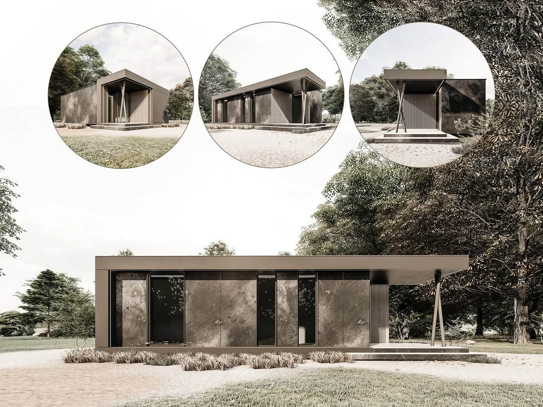 Casa modular minimalista