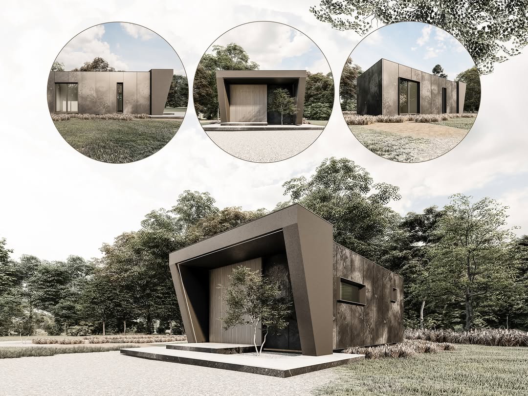 Casa modular minimalista